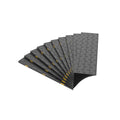 Rubber Non-Slip Stair Treads Black 10 Pack