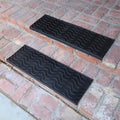 Wave Rubber Stair Mats 6 Pack