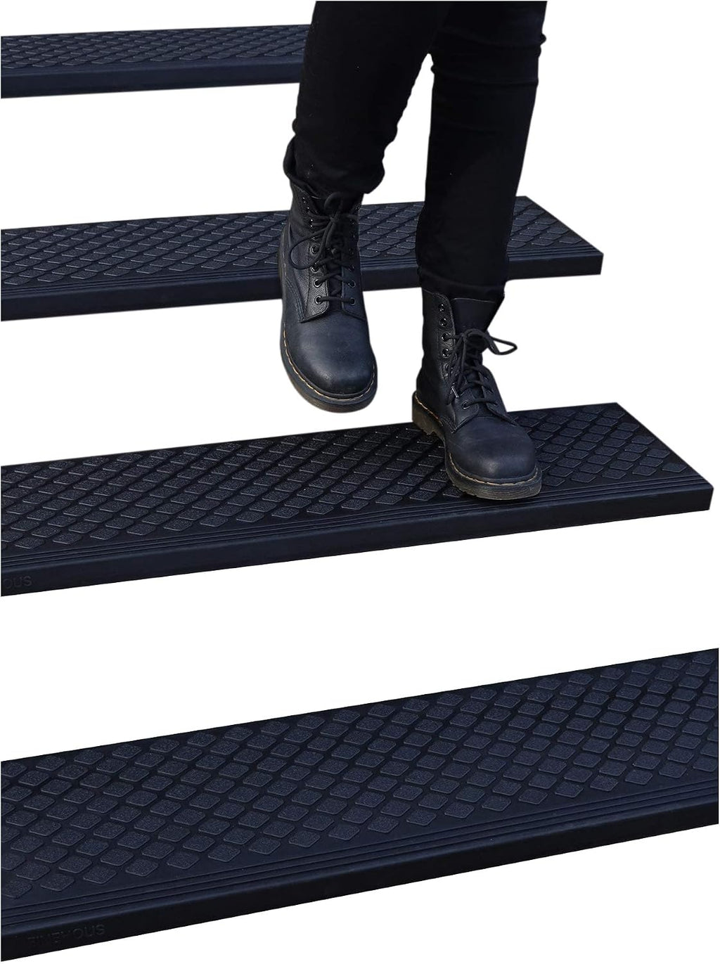 Outdoor Rubber Stair Treads 5 Pack