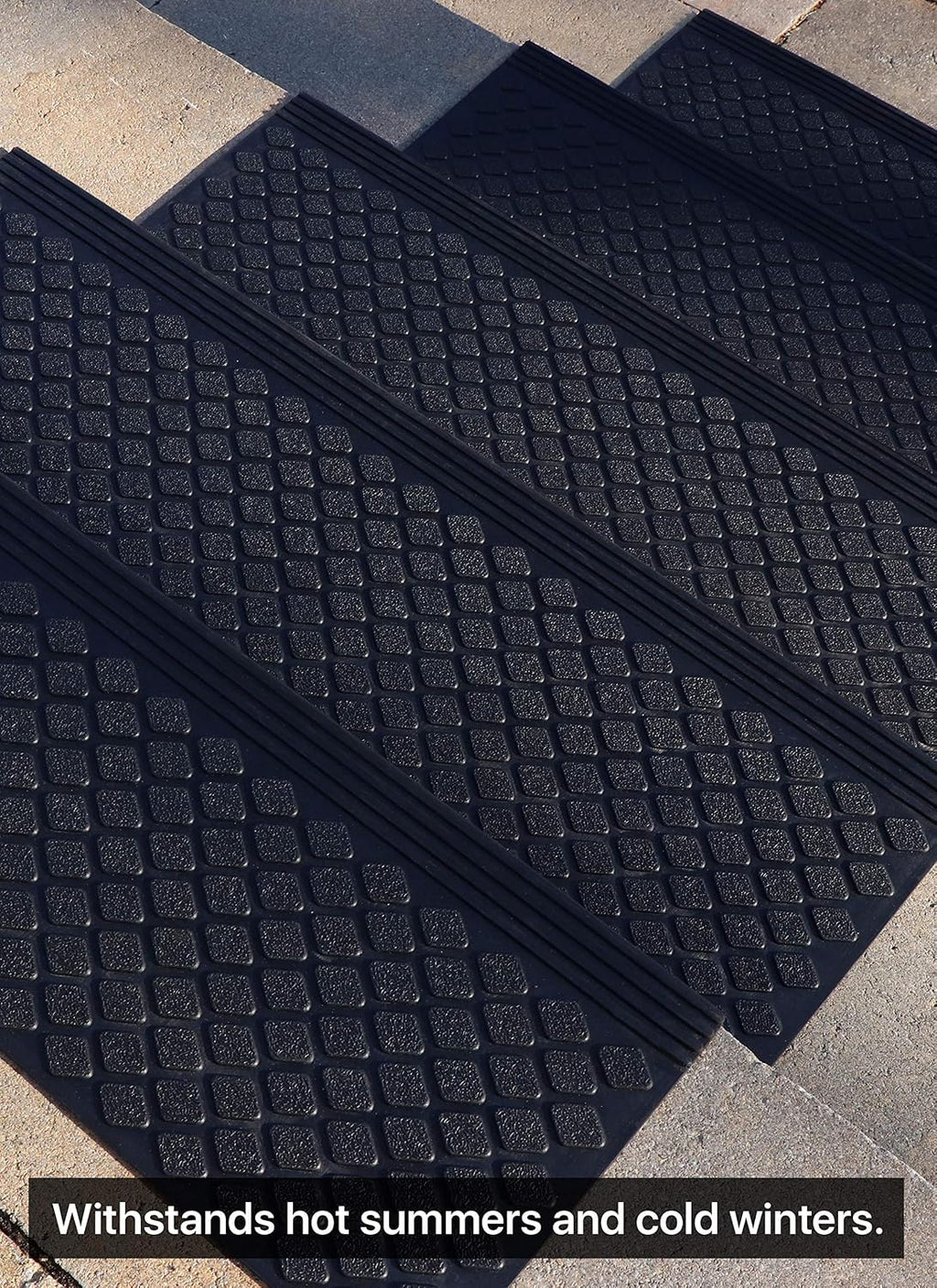 Outdoor Rubber Stair Treads 5 Pack