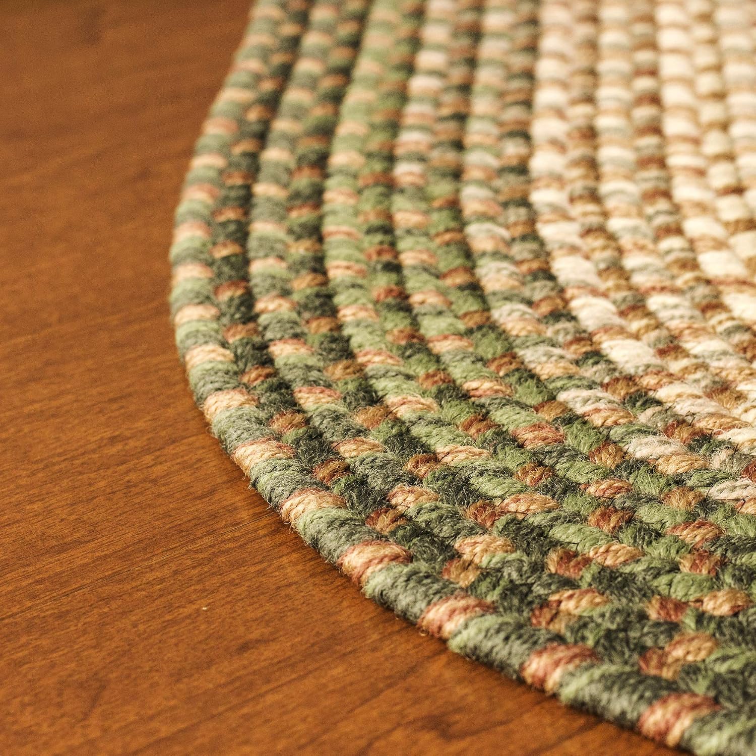 Garden Primitive Braided Round Rug