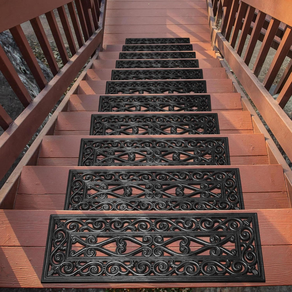 Ribbed Non-Slip Stair Treads 5 Pack