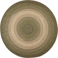Garden Primitive Braided Round Rug